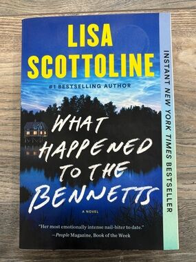 Lisa Scottoline — What Happened to the Bennetts (Blue Cover)